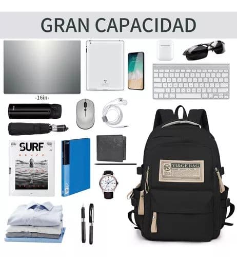 کوله پشتی اسپرت فانتزی YI&GE BAG — تصویر ۱۰