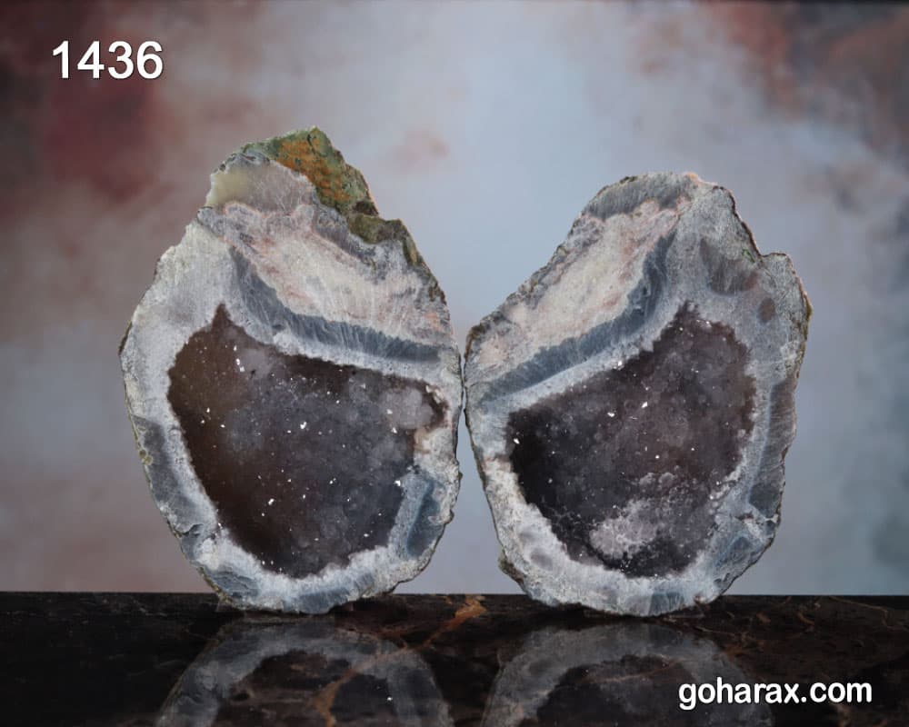 سنگ زینتی ژئود آمیتیست | code:1436 — تصویر ۳