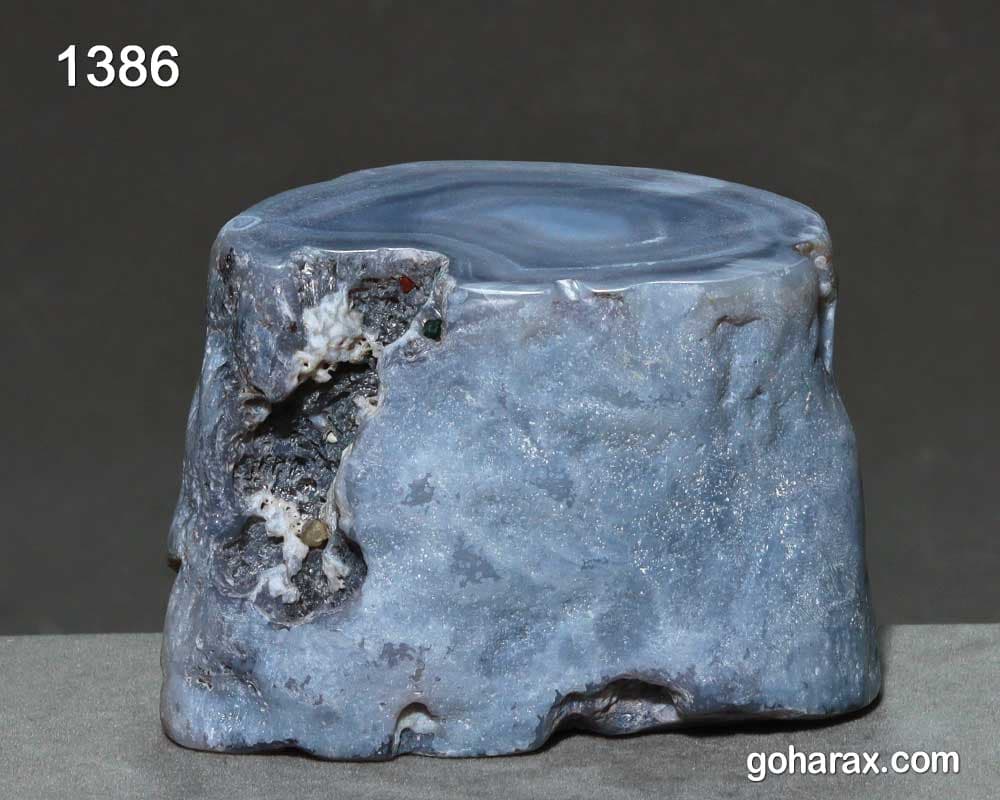 سنگ کلکسیونی عقیق | code:1386 — تصویر ۴