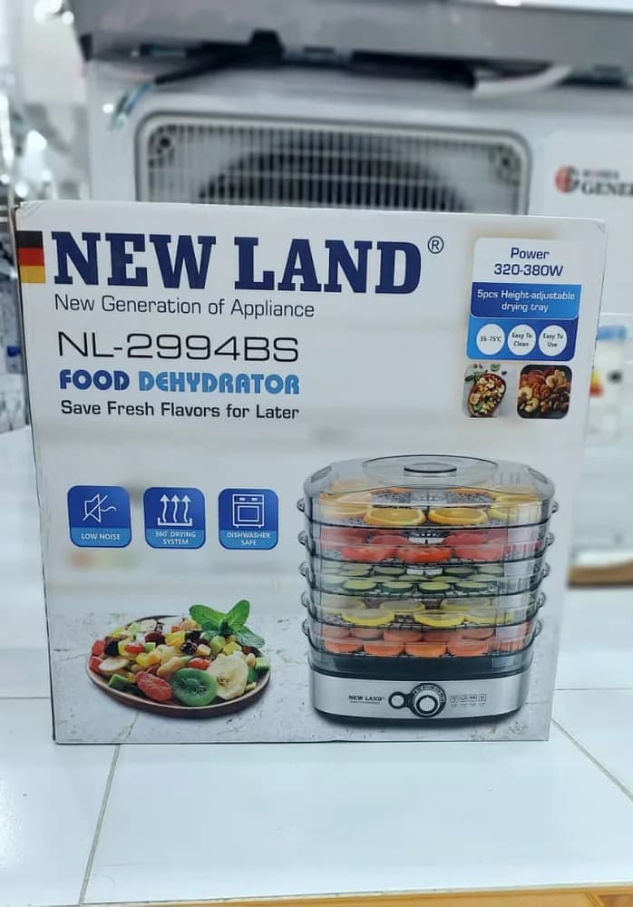 میوه خشک کن کلیدی نیولند مدل 2994BS — تصویر ۸