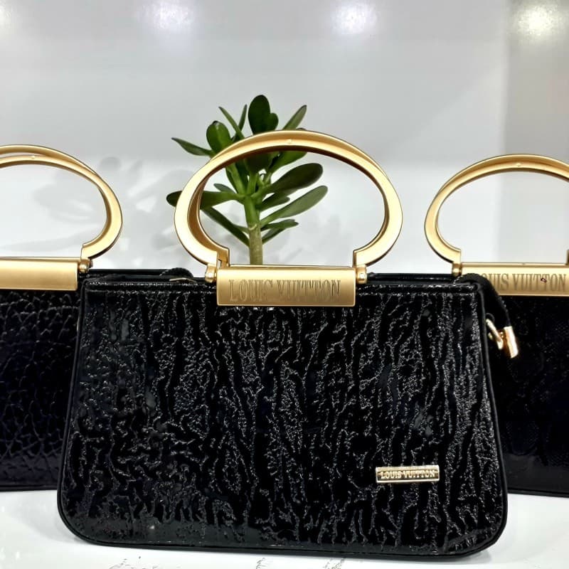 کیف زنانه دسته طلایی مدل Louis Vuitton