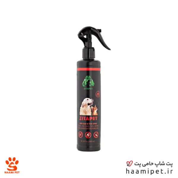 اسپری ضد کک و کنه سگ و گربه زیتاپت 300 میلی لیتر — تصویر ۳