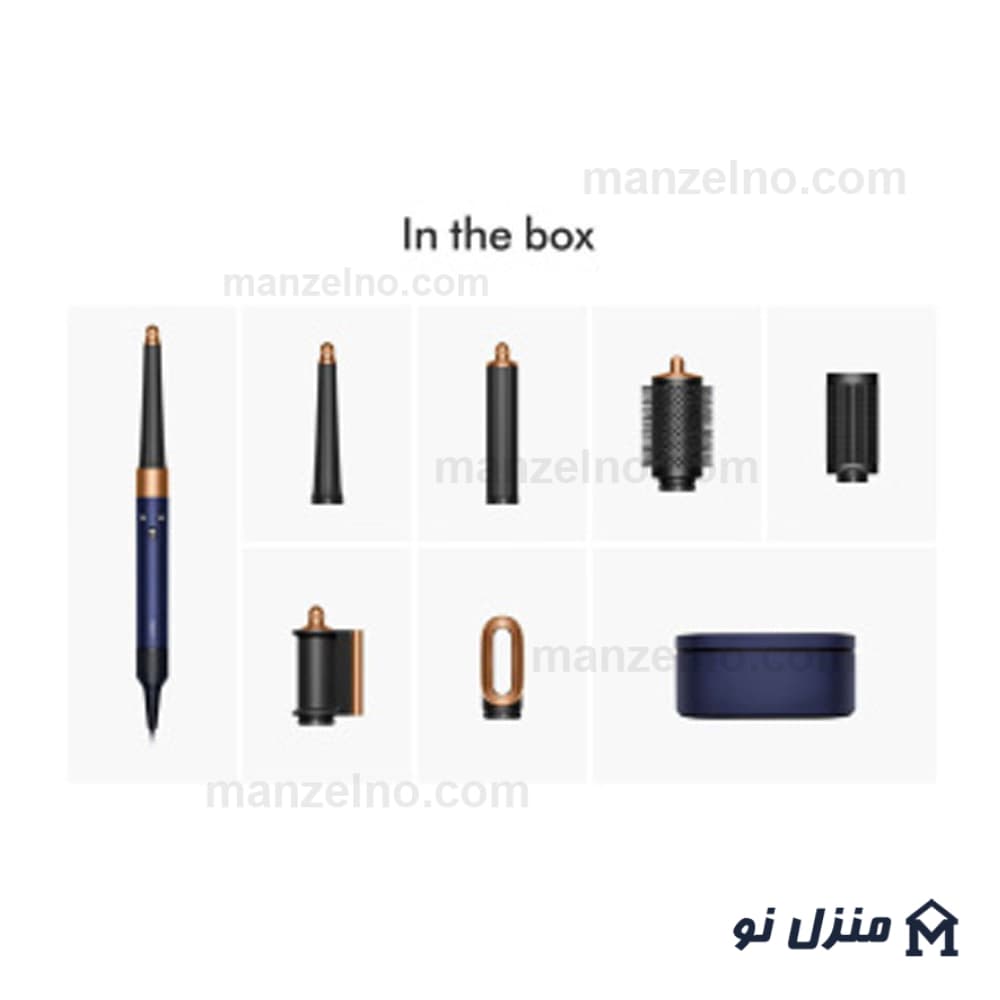 استایلر ایررپ دایسون مدل Dyson Airwrap i.d.HS08 Prussian Blue — تصویر ۲