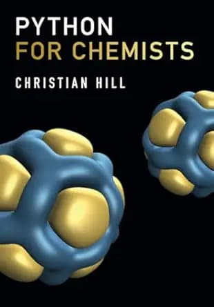 کتاب Python for Chemists 1st Edition — تصویر ۲