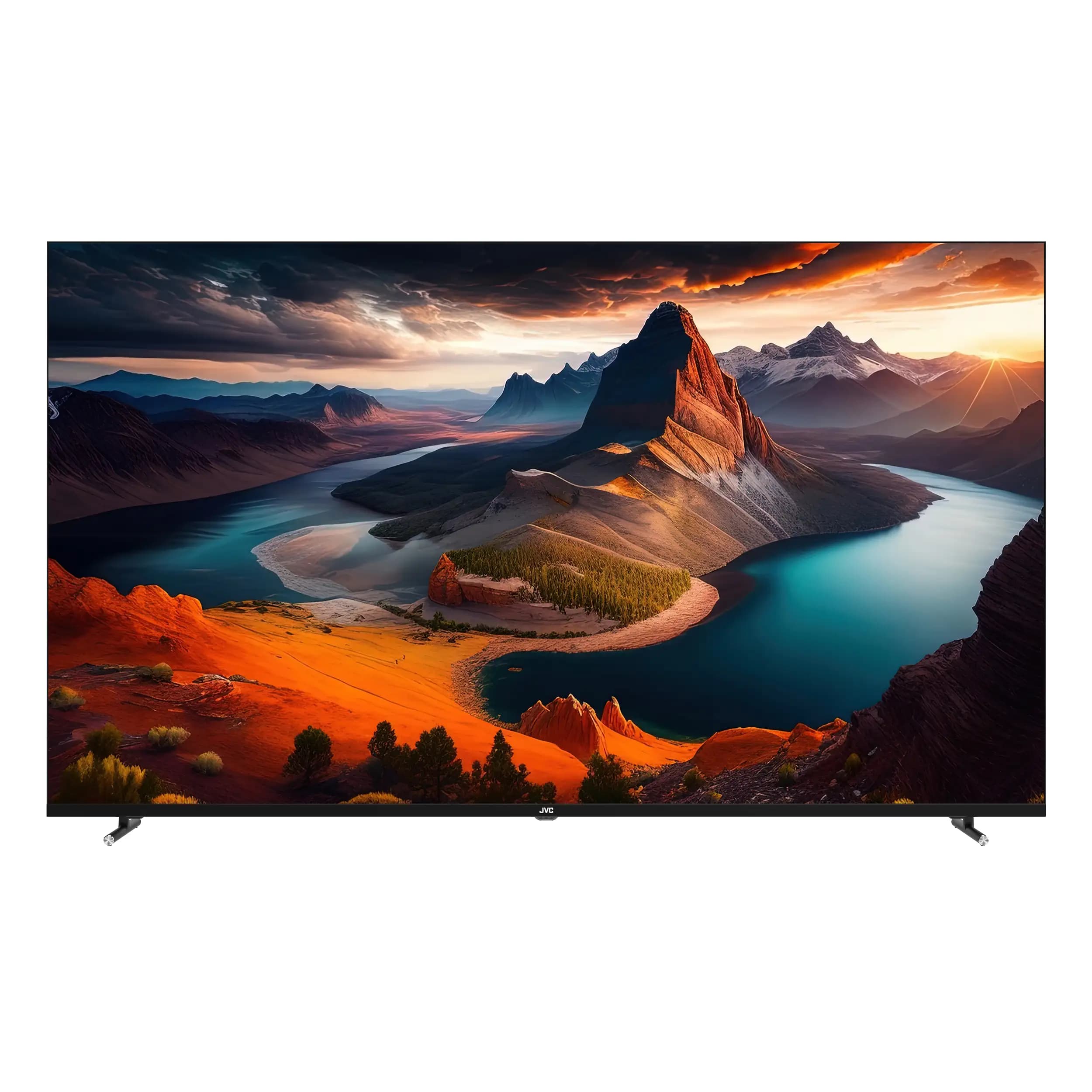 تلویزیون هوشمند 65 اینچ JVC مدل LT-65NQ7225 مجهز به Google TV و سیستم Game Master