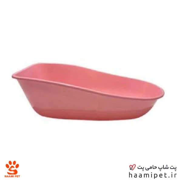 ظرف خاک تک لگن لبه دار و بدون توری ساده