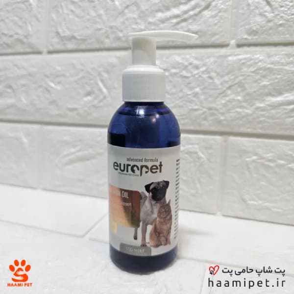 روغن ماهی سگ و گربه یوروپت 150 میلی لیتر — تصویر ۸