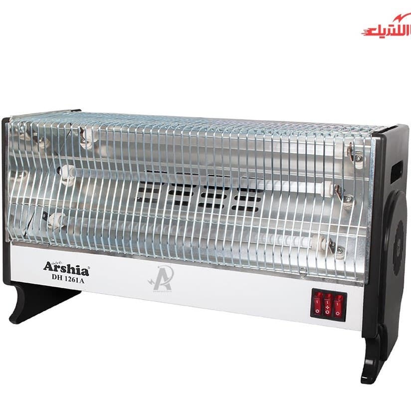 بخاری برقی فن دار ارشیا مدل DH1261A — تصویر ۴