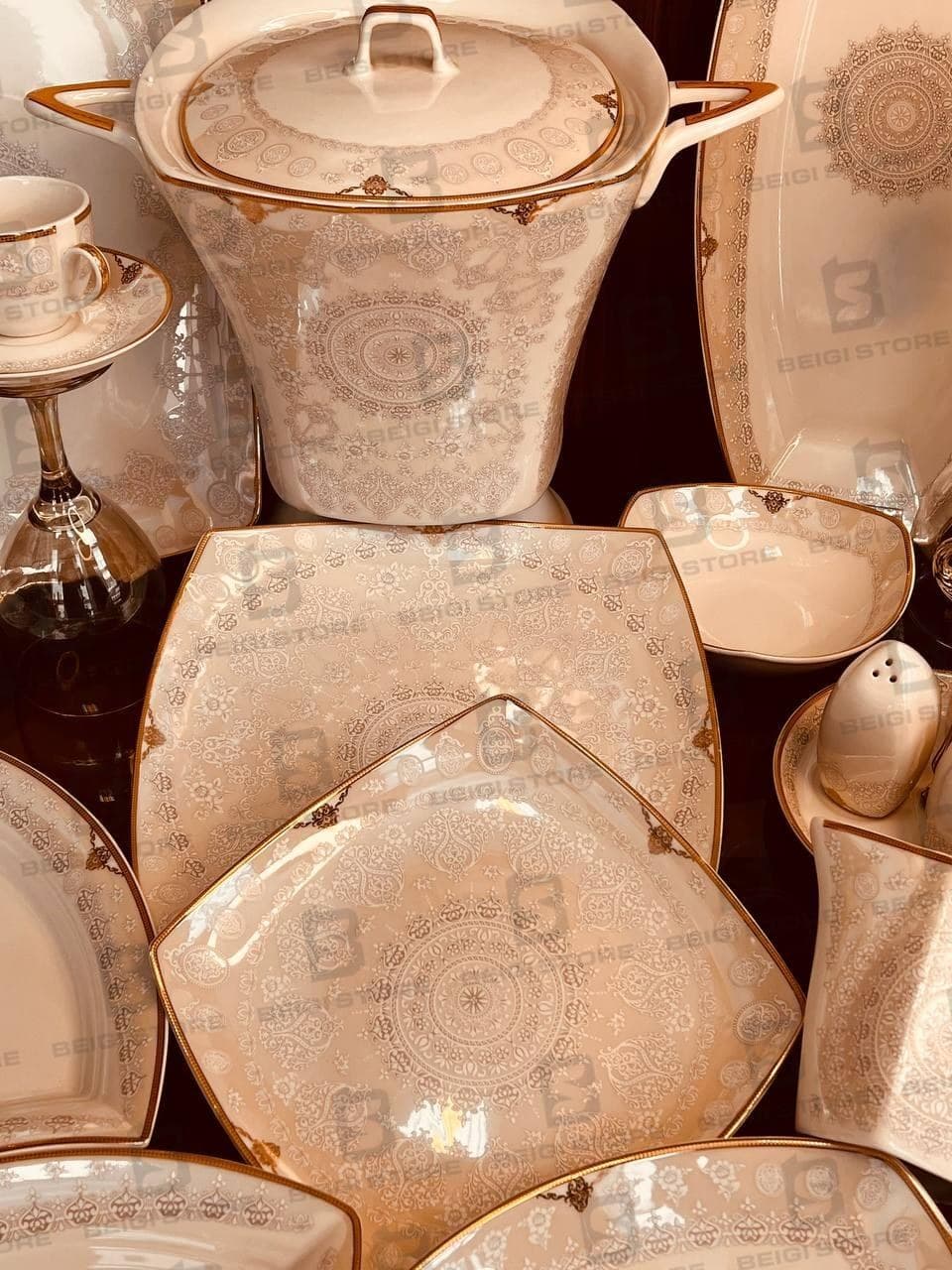 سرویس 125پارچه چینی پردیس ایزابل — تصویر ۹
