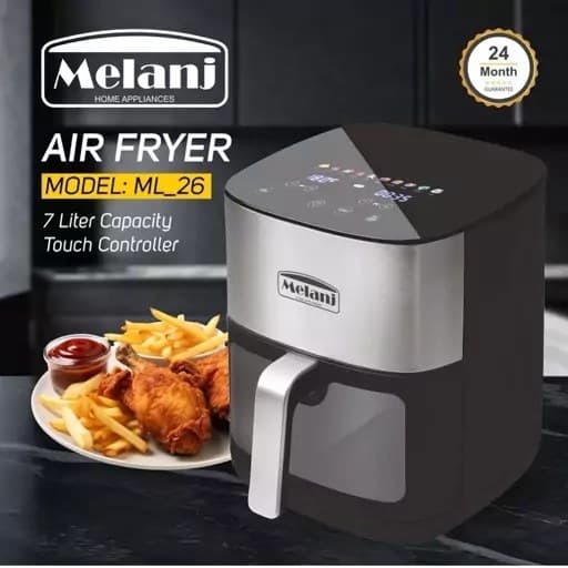 سرخ کن ملانژ مدل ML26 ظرفیت ۷ لیتر — تصویر ۲