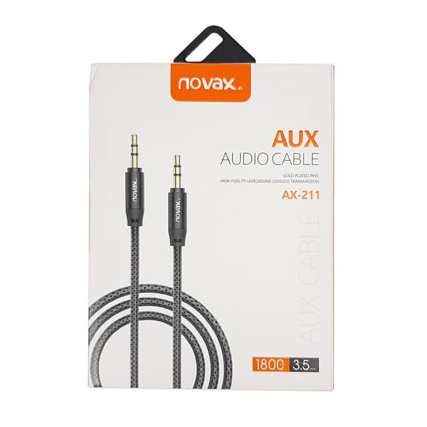 کابل AUX نواکس NOVAX مدل AX-211 — تصویر ۵