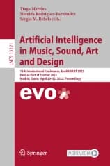 دانلود کتاب Artificial Intelligence in Music, Sound, Art and Design — تصویر ۲