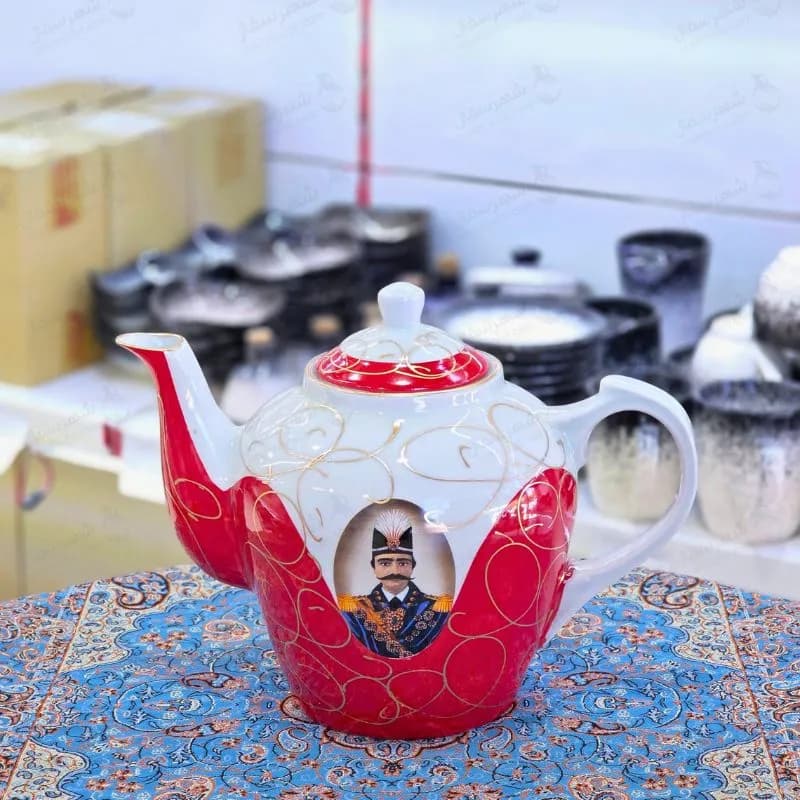 قوری شاه عباسی سنتی در 5سایز مختلف — تصویر ۸