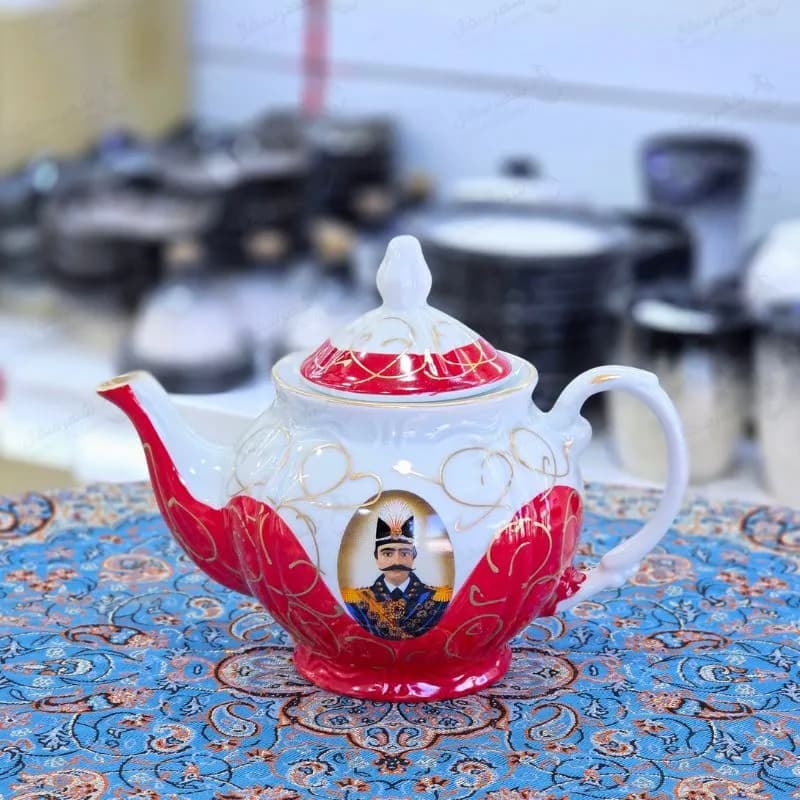 قوری شاه عباسی سنتی در 5سایز مختلف — تصویر ۵