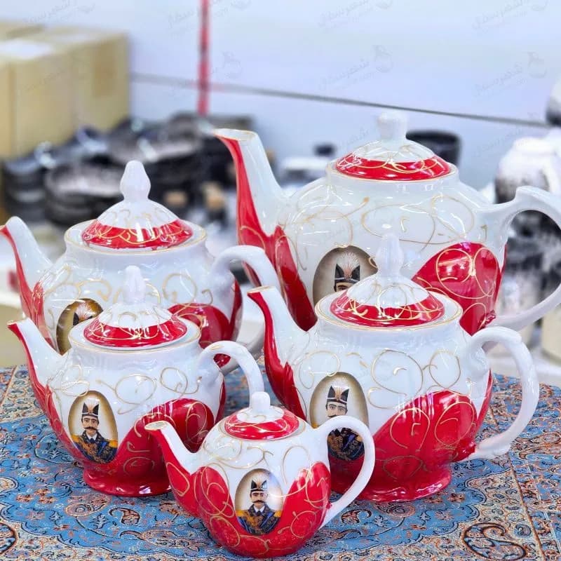 قوری شاه عباسی سنتی در 5سایز مختلف