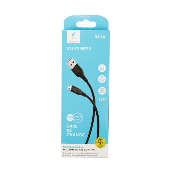 کابل شارژ USB به Micro-USB اسکای دلفین SKY DOLPHIN مدل S61V — تصویر ۱۲