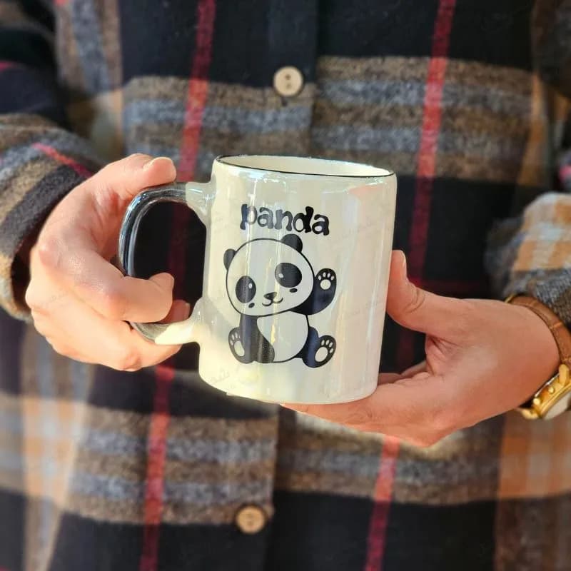 ماگ سرامیکی فانتزی طرح پاندا در طرح های مختلف