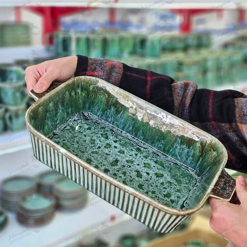 مرغ خوری سرامیکی وانسل مدل مستطیل