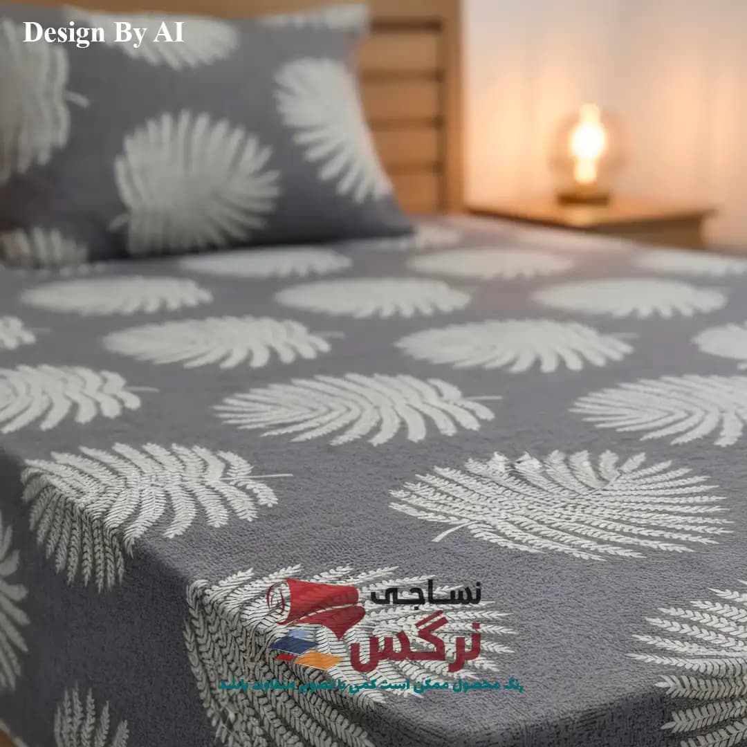 روتختی یکنفره و دونفره نخ پنبه گلدار کد 654 و 655 — تصویر ۱۰