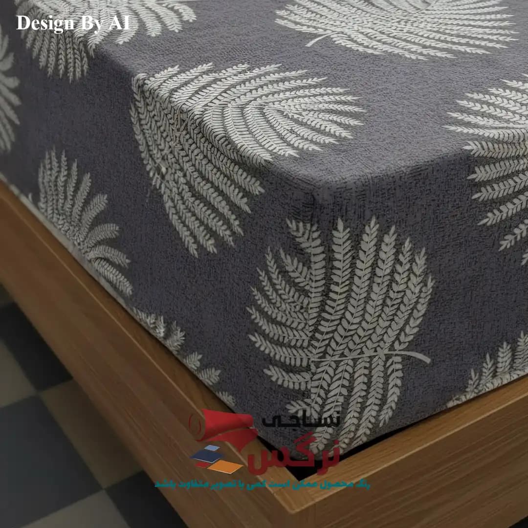 روتختی یکنفره و دونفره نخ پنبه گلدار کد 654 و 655 — تصویر ۵