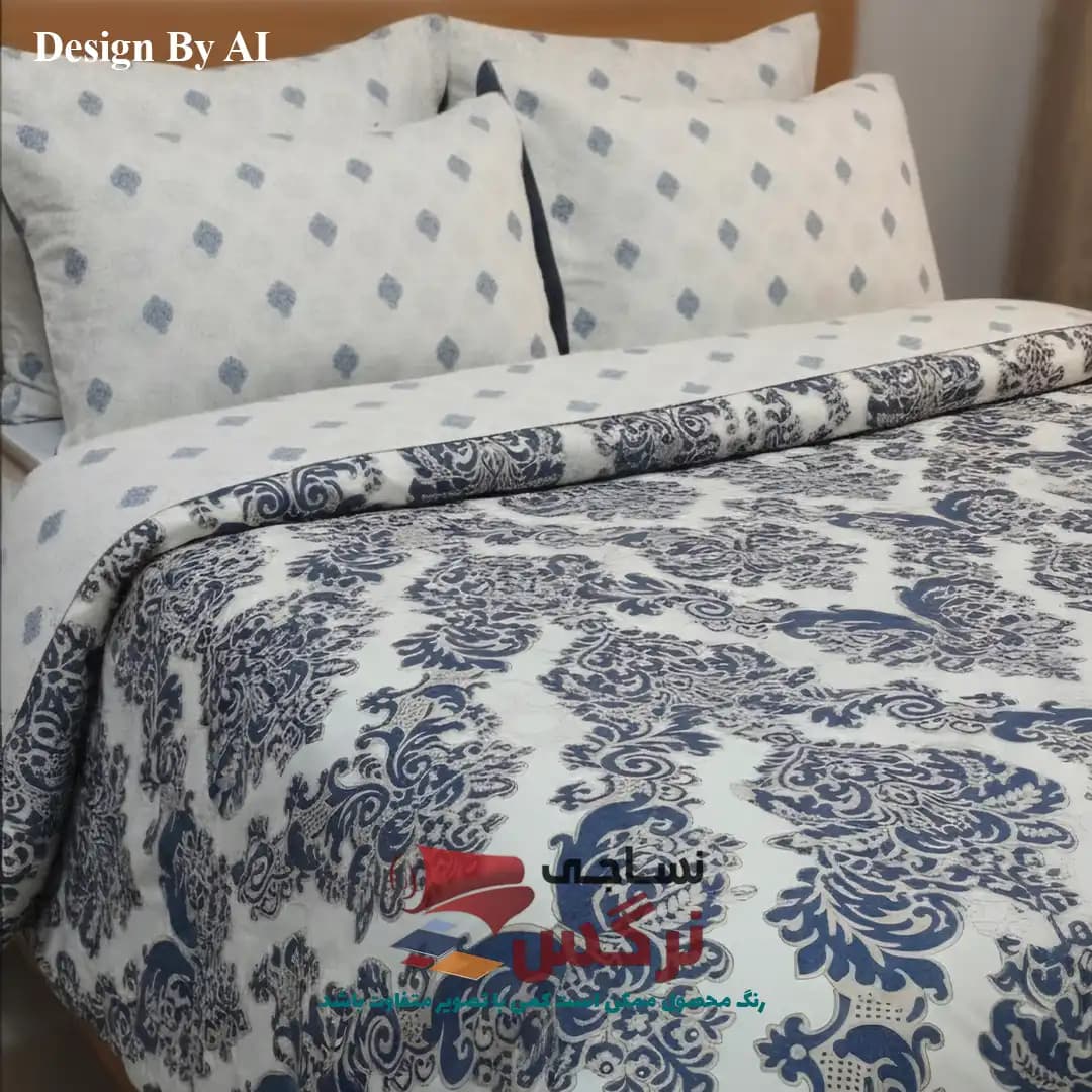 روتختی یکنفره و دونفره نخ پنبه سنتی کد 603 و 602 — تصویر ۸
