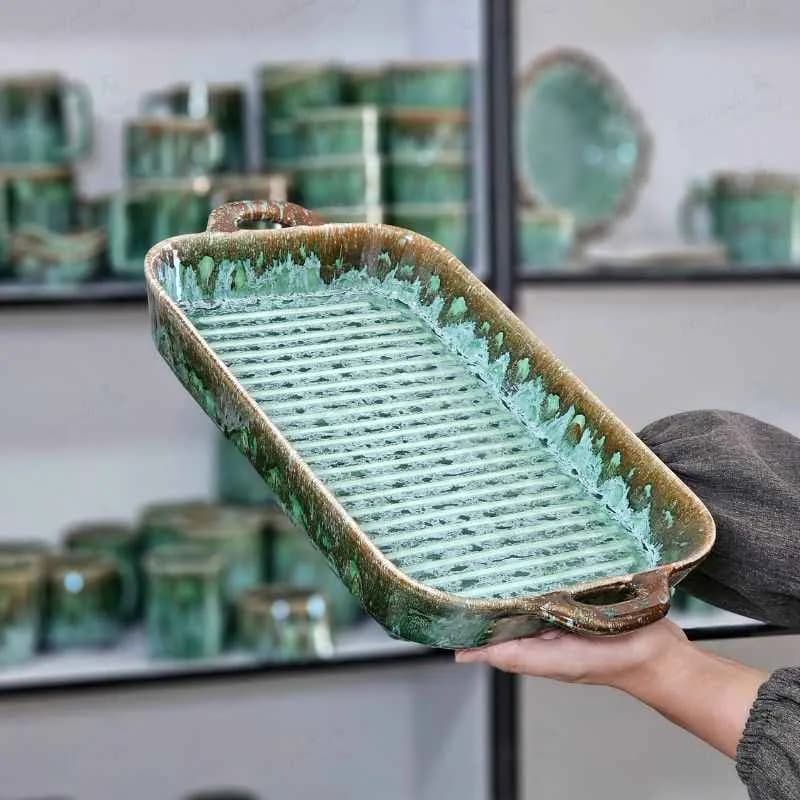 تابه گریل سرامیکی ماربل در 2سایز — تصویر ۲