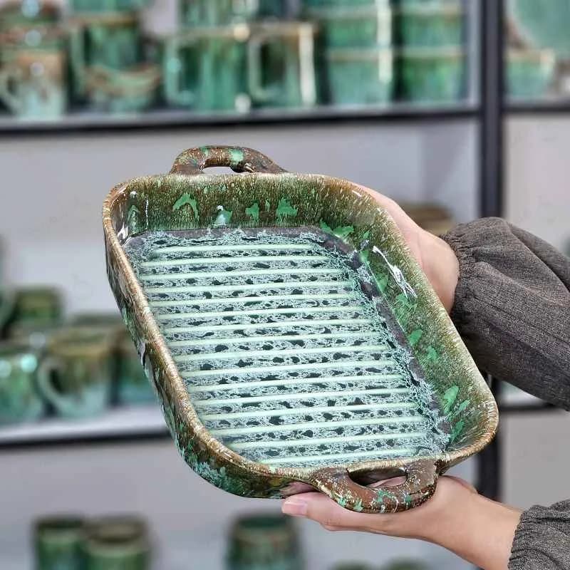 تابه گریل سرامیکی ماربل در 2سایز