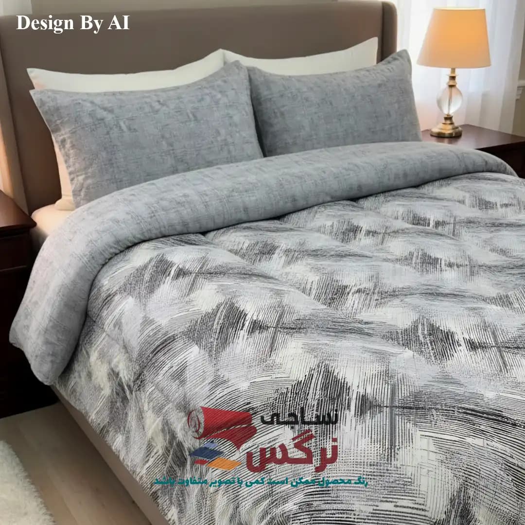 روتختی یکنفره و دونفره نخ پنبه گلدار کد 659 و 660 — تصویر ۹
