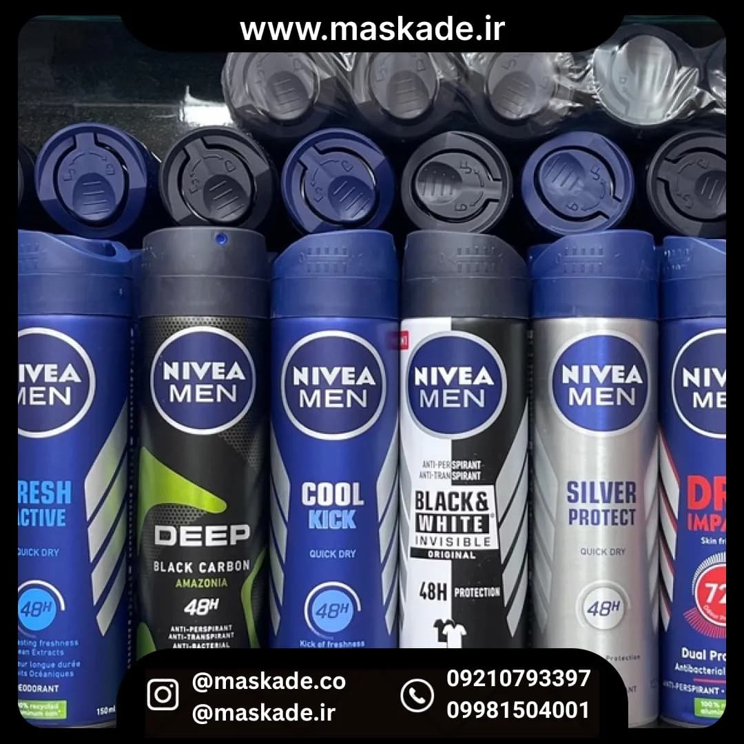 اسپری بدن نیوآ nivea مردانه — تصویر ۲