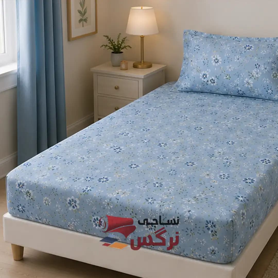 روتختی یکنفره و دونفره نخ پنبه گلدار کد 273 و 274 — تصویر ۲
