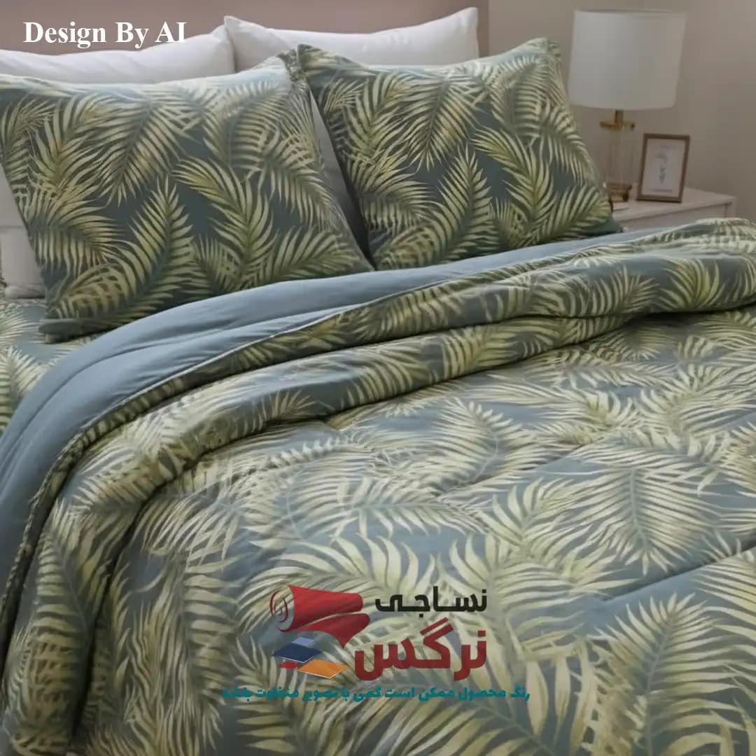 روتختی یکنفره و دونفره کتان نخ ترک گلدار کد 269 — تصویر ۱۰
