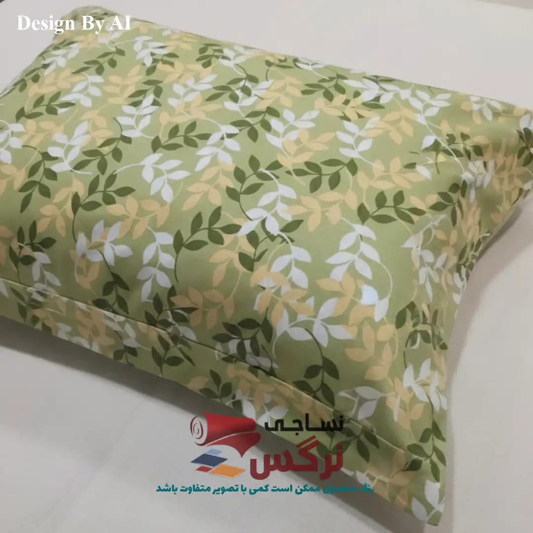 روبالشتی نخ پنبه گلدار کد 290 — تصویر ۲