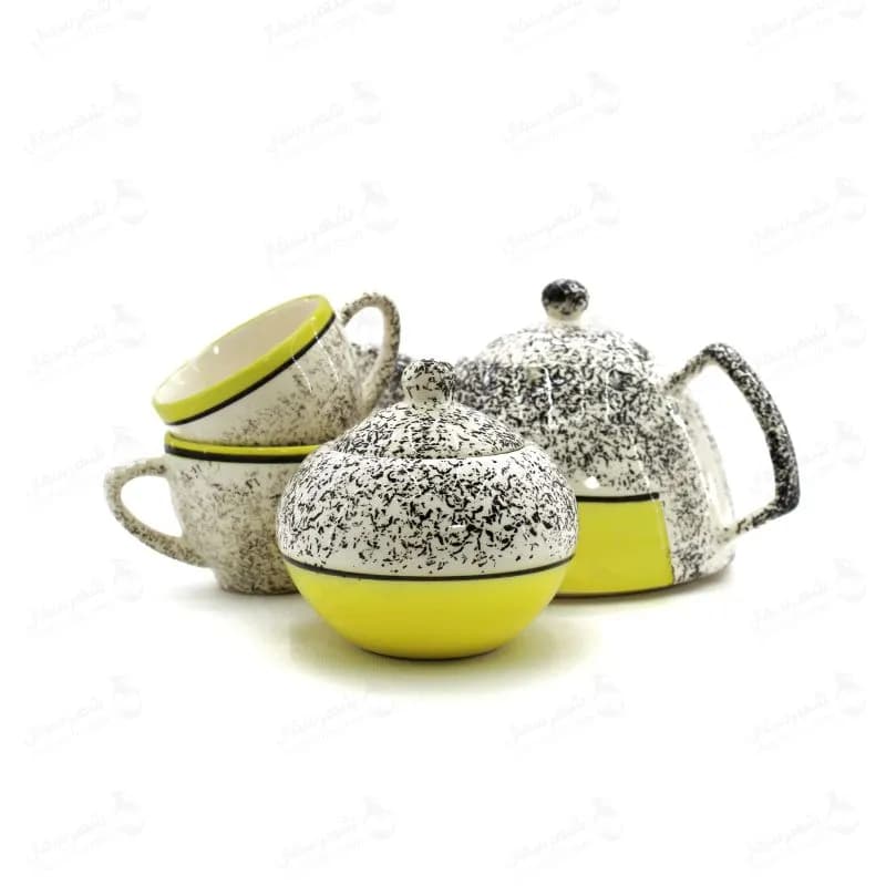 سرویس چای خوری سرامیکی 2نفره مرمر