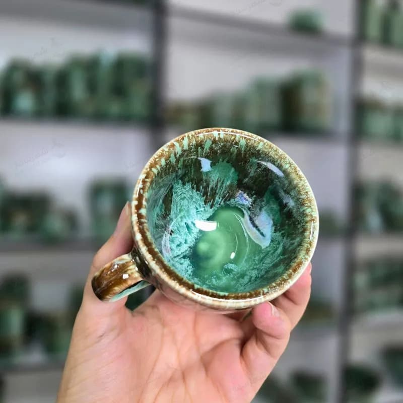 شات قهوه خوری سرامیکی ماربل در 6مدل — تصویر ۴