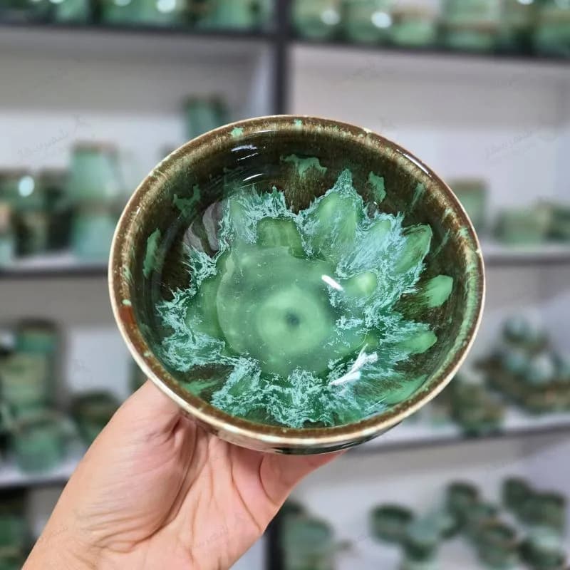 پیاله ماست خوری سرامیکی ماربل — تصویر ۲