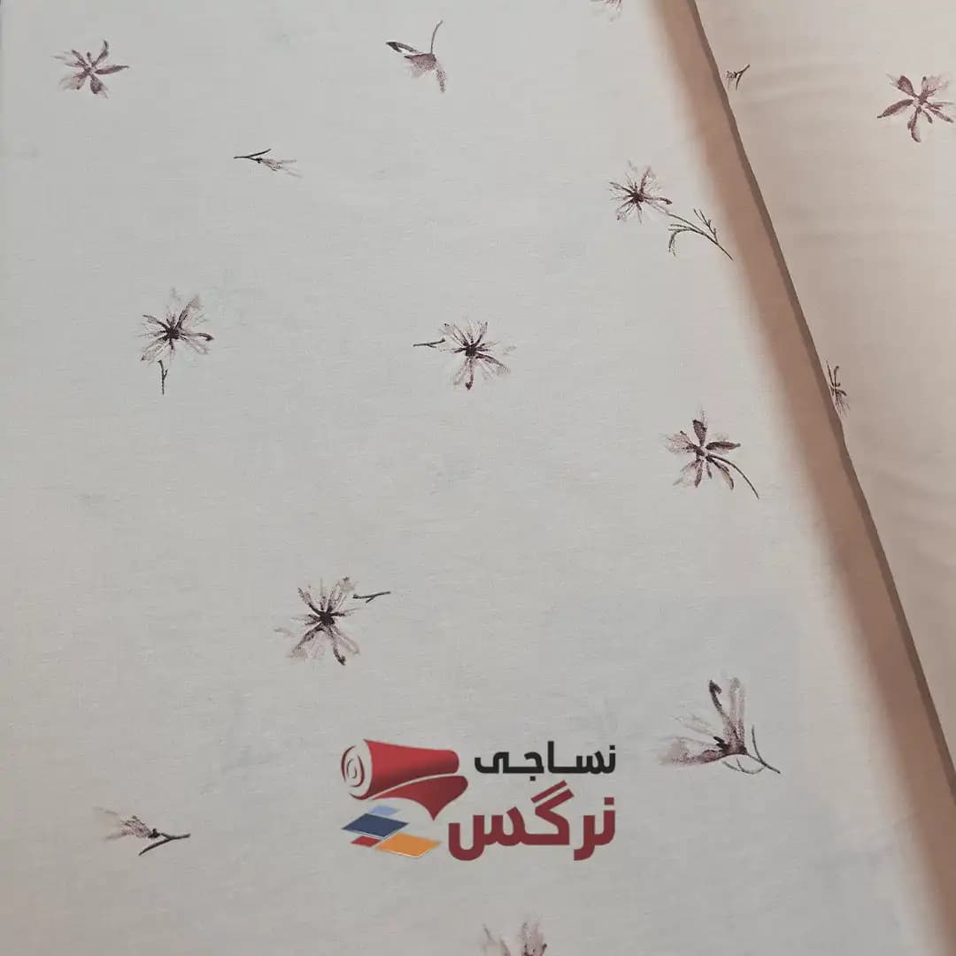 روبالشتی کتان نخ ترک گلدار کد 276