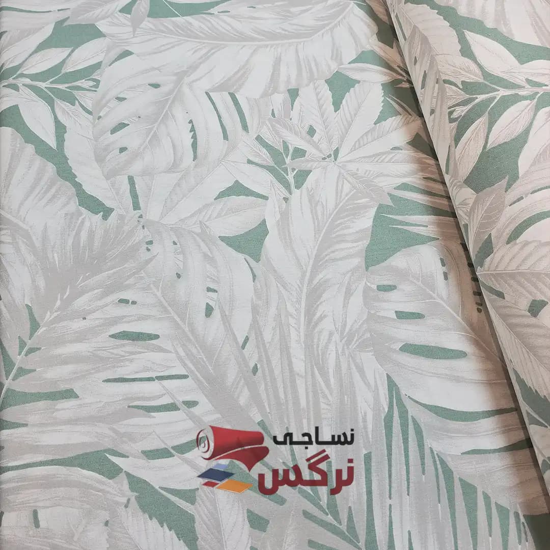 نیم ست کاورکشدار تخت و روبالشتی نخ پنبه گلدار کد 271 — تصویر ۵