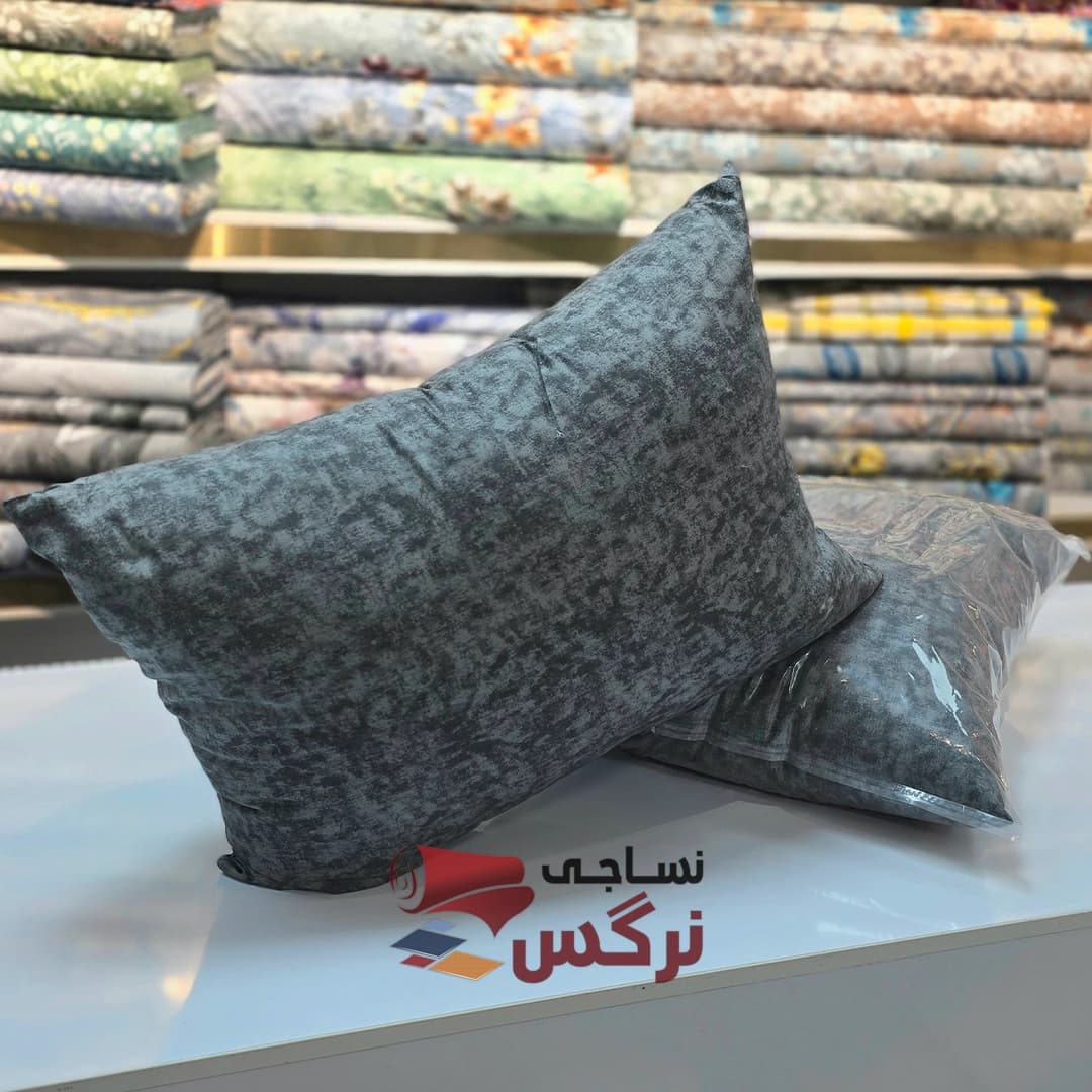 بالشت میکروژل طوسی سایز 70*50 — تصویر ۸