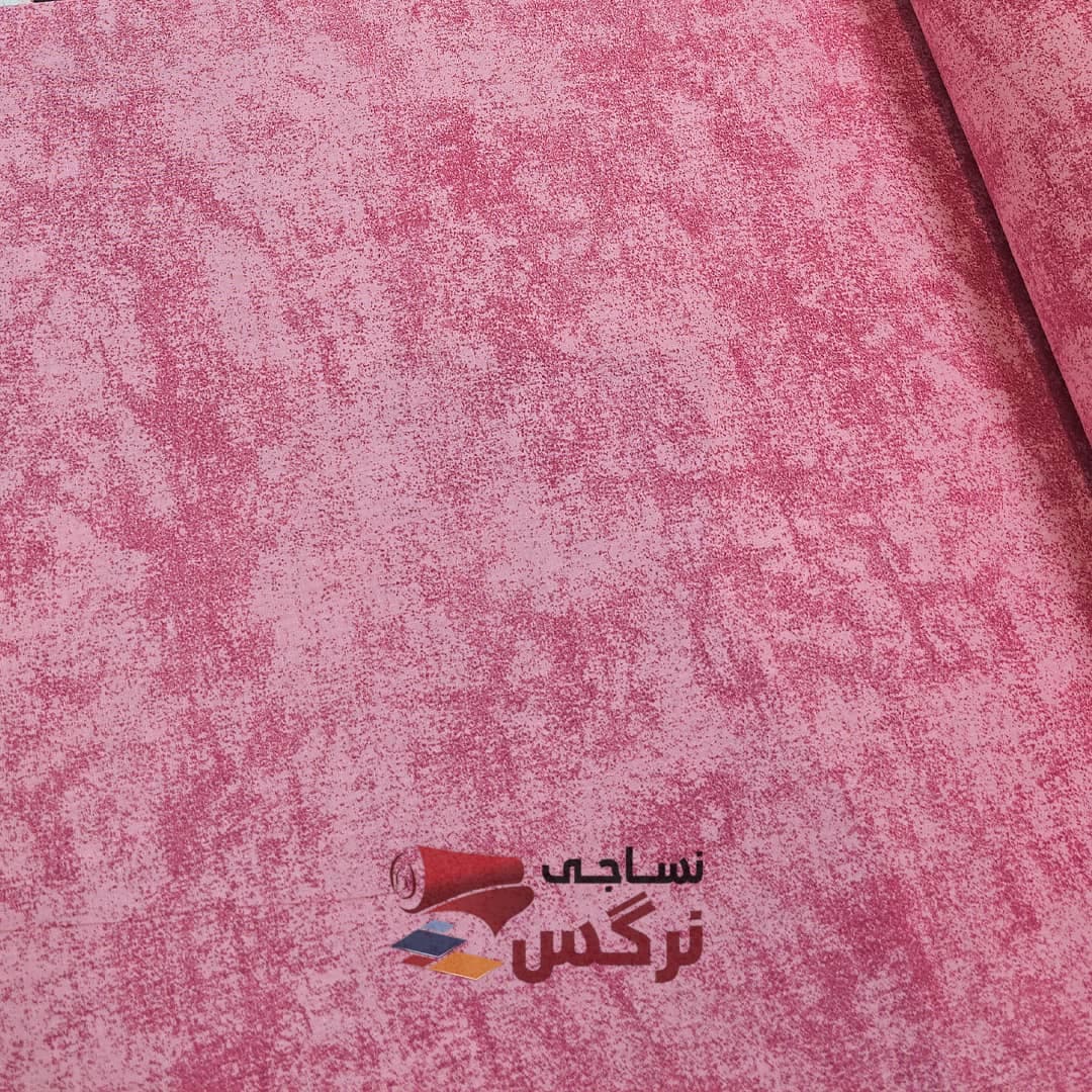 ملحفه نخ پنبه طرح پتینه صورتی عرض 2.4 کد 139 — تصویر ۲