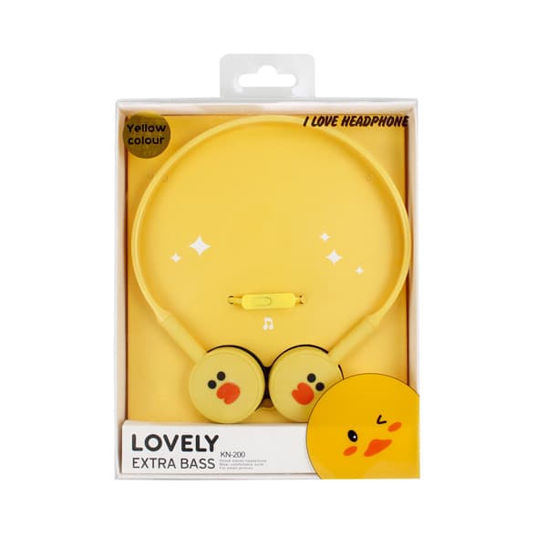 هدفون عروسکی لاولی طرح جوجه کد KN-200 — تصویر ۵