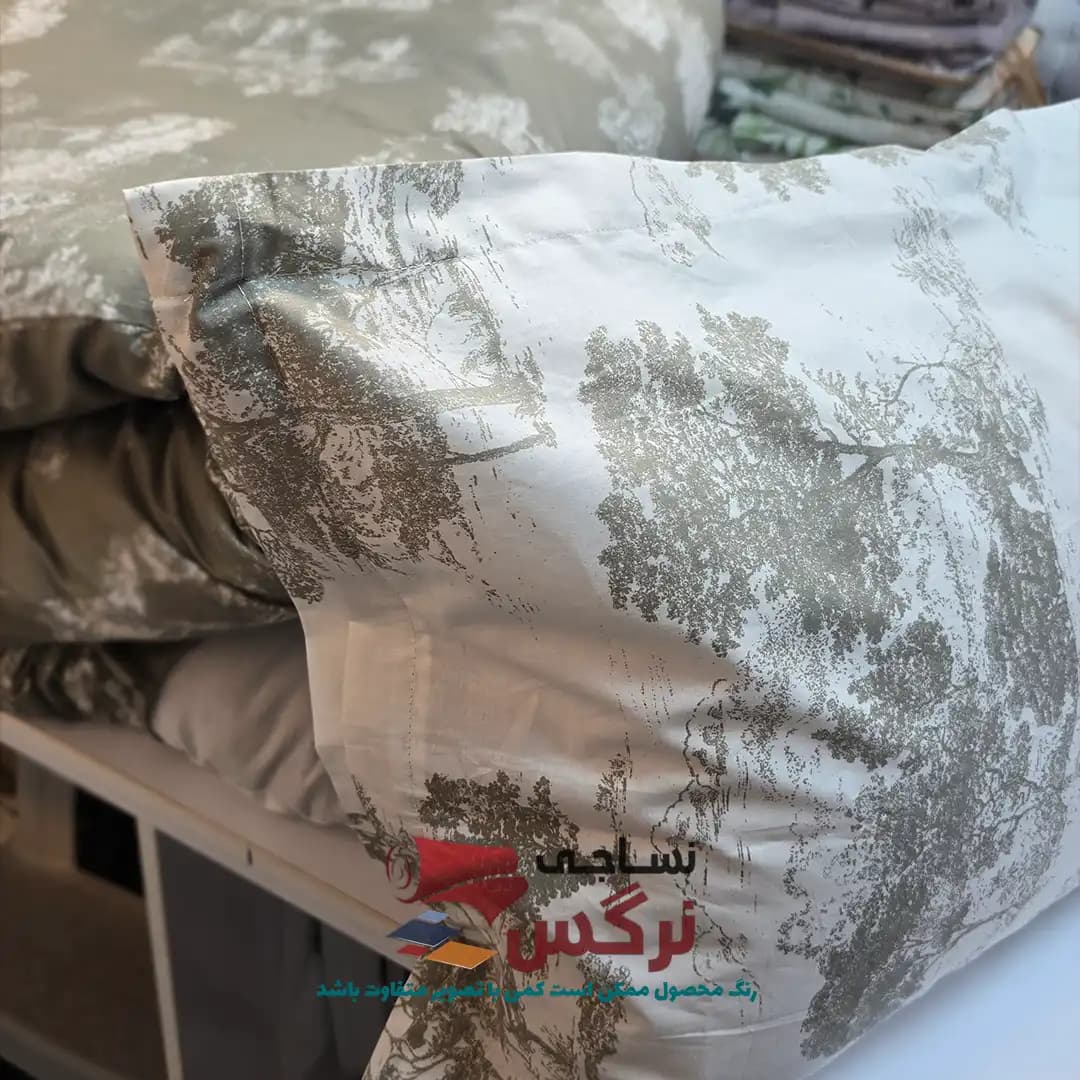 روبالشتی نخ پنبه طرح درخت کد 310 — تصویر ۳