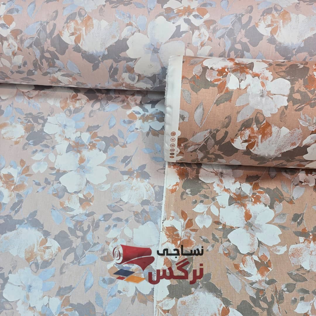 ملحفه نخ پنبه گلدار عرض 2.5 کد 677 — تصویر ۵