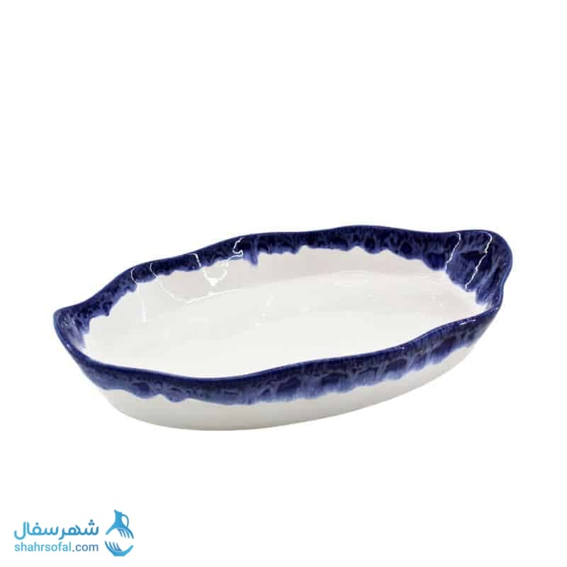 میوه خوری سرامیکی بدون دسته طرح شره ای — تصویر ۲
