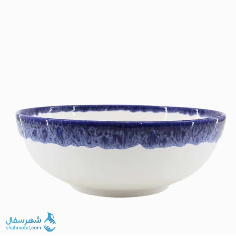 سالادخوری سرامیکی طرح شره‌ای