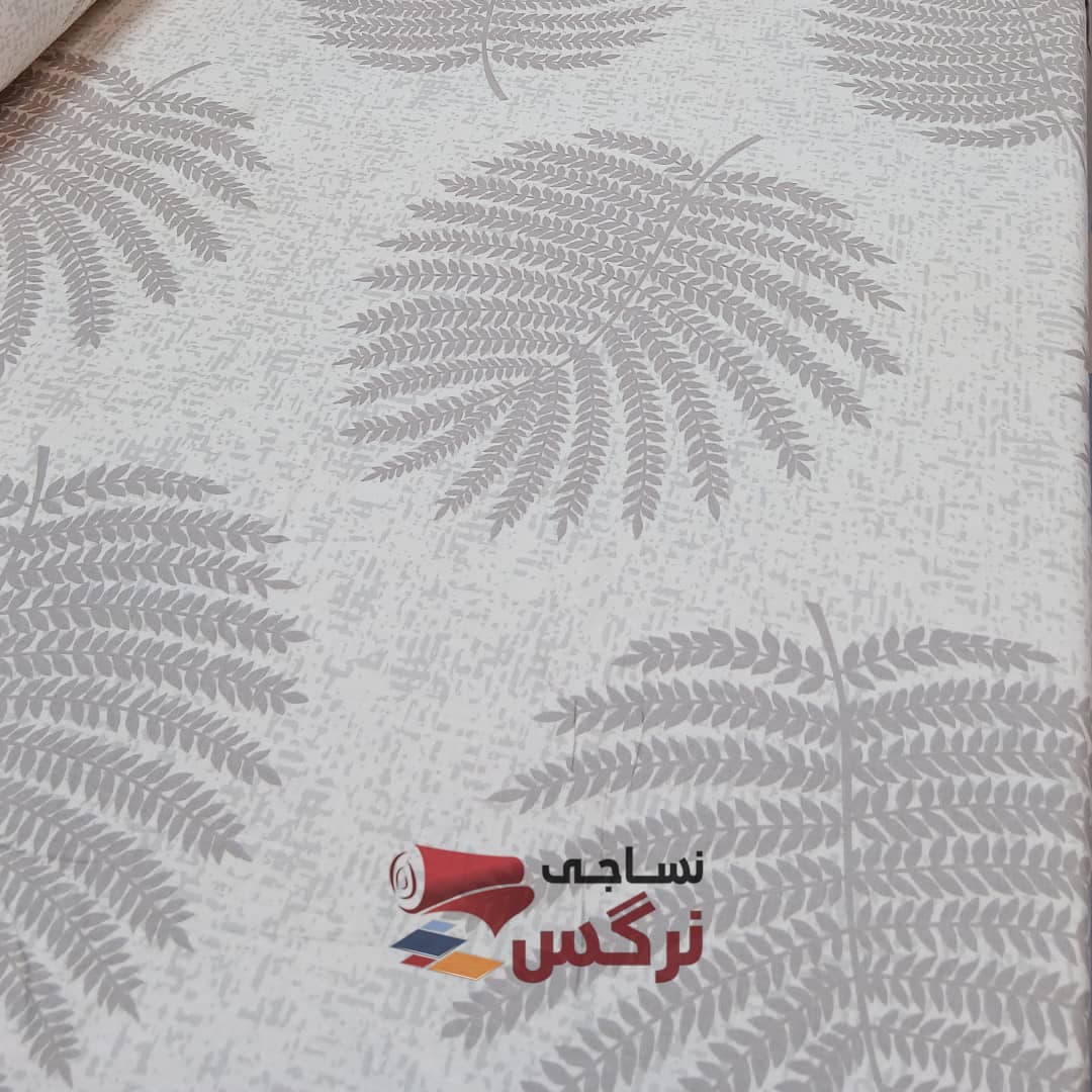 روبالشتی دورو نخ پنبه گلدار قهوه ای کد 654 — تصویر ۵