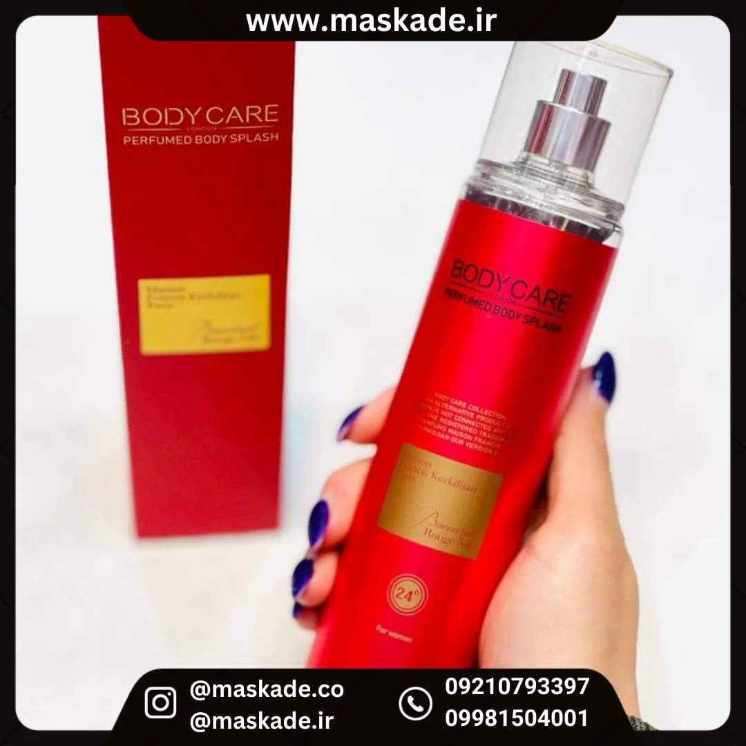 بادی اسپلش baccarat rouge بادی کر زنانه 250میل — تصویر ۲