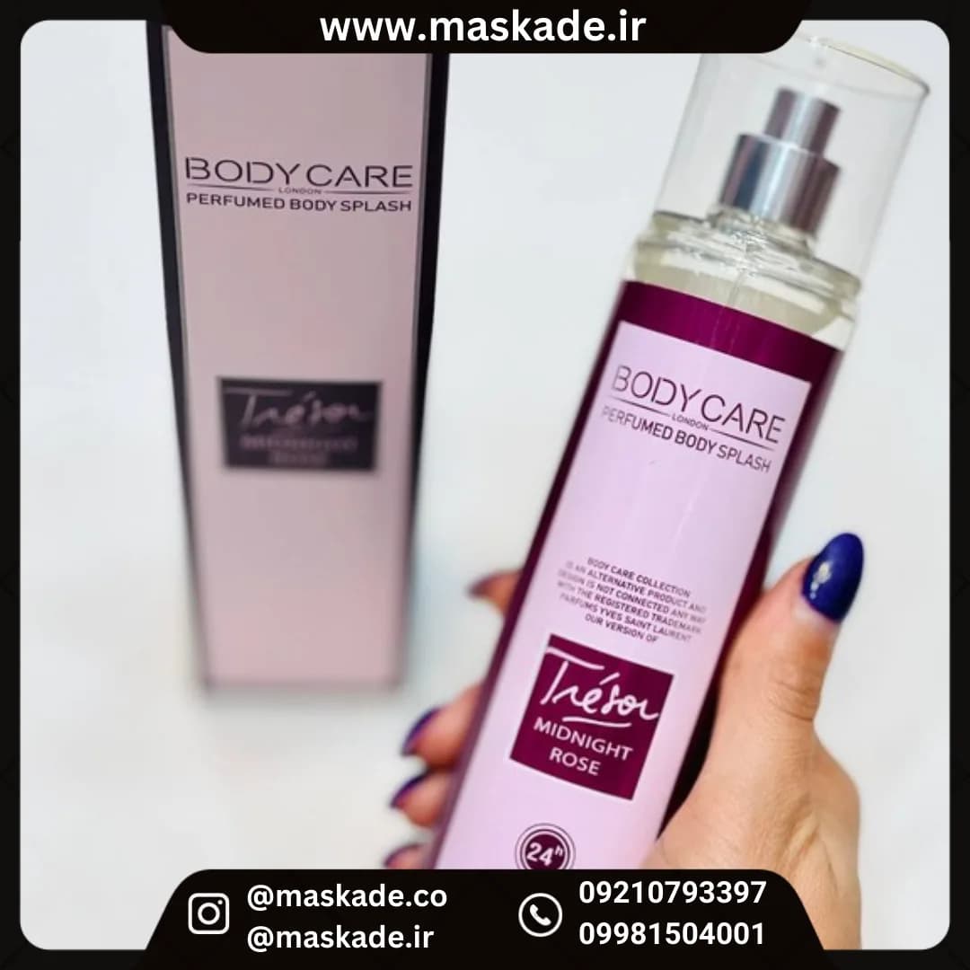 بادی اسپلش midnight rose بادی کر زنانه 250میل
