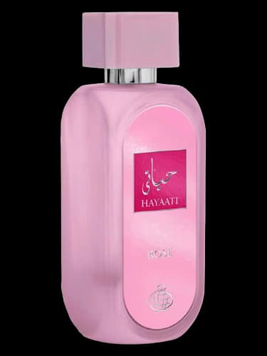 ادکلن حیاتی رز صورتی زنانه فراگرنس 100 میل Hayaati Rose Fragrance World — تصویر ۴