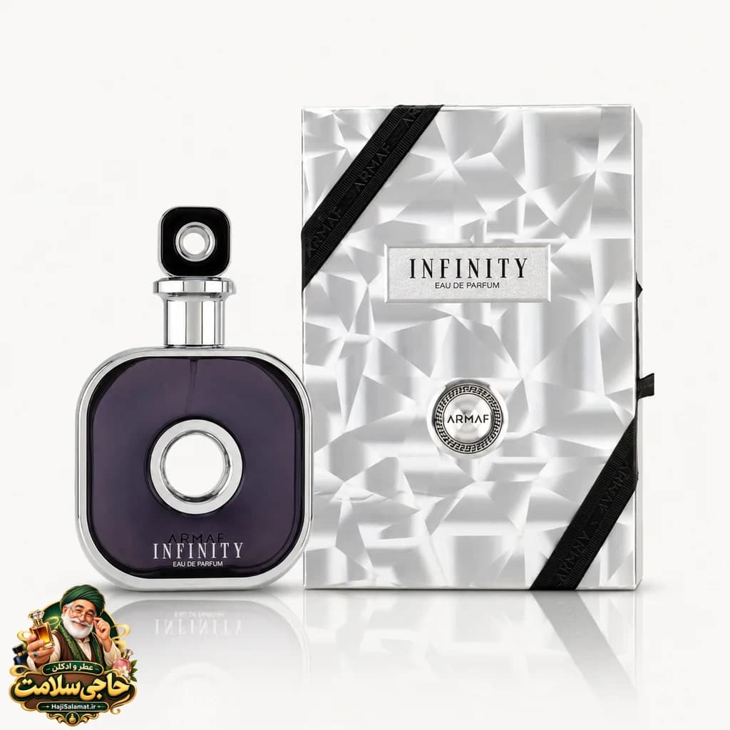 ادکلن اینفینیتی سیلور (مشکی) مردانه 105 میل اصلی Infinity Silver