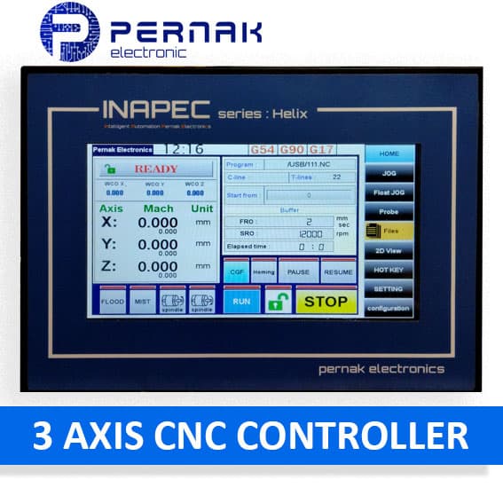 کنترلر CNC-کنترلر ۳ محور دستگاه CNC سری HELIX — تصویر ۲